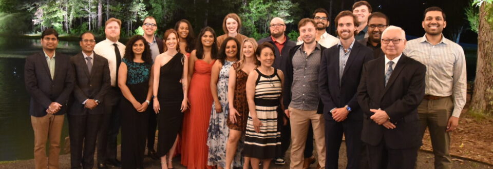 Baptist Health UAMS faculty and resident physicians gather for a photo